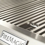 Fire Magic Echelon Diamond E790i 36" Natural Gas Built-In Grill w/ Backburner, Rotisserie Kit, Magic View Window and Analog Thermometer - E790I-8EAN-W