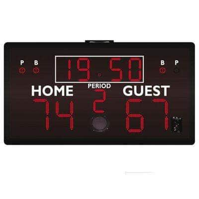 First Team Portable Scoreboard with Wireless Controller & Battery Power FT810WB