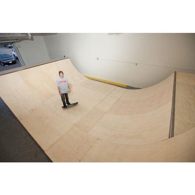 OC Ramp 3′ Tall Halfpipe x 8′ Wide - Backyard Provider