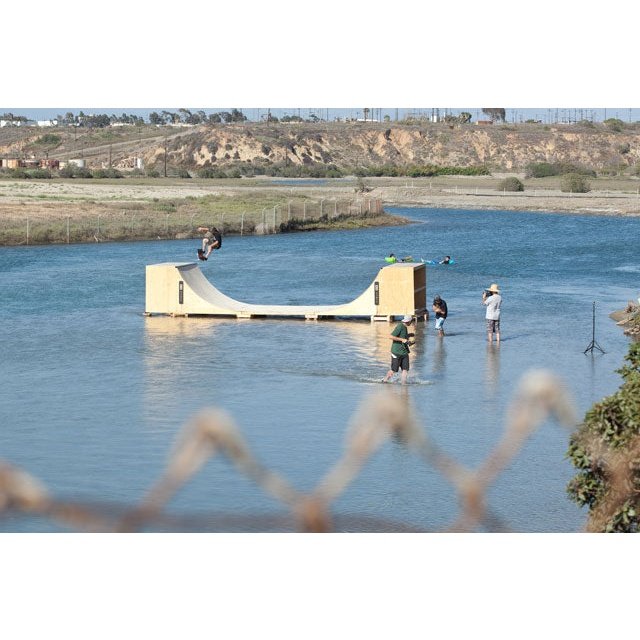 OC Ramp Half Pipe Ramp – 12 Foot Wide - Backyard Provider