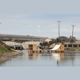 OC Ramp Half Pipe Ramp- 16' Wide - Backyard Provider