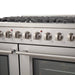 Forno 48" Galiano Gas Range with 8 Burners and Reversible Griddle in Stainless Steel FFSGS6244-48