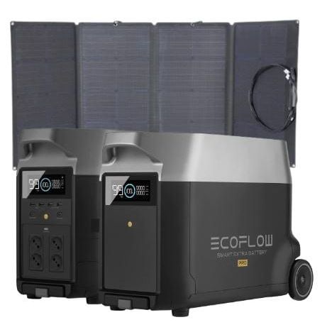EcoFlow Delta Pro Portable Power Station & FREE 160W Solar Panel - DELTAPro-160W-US