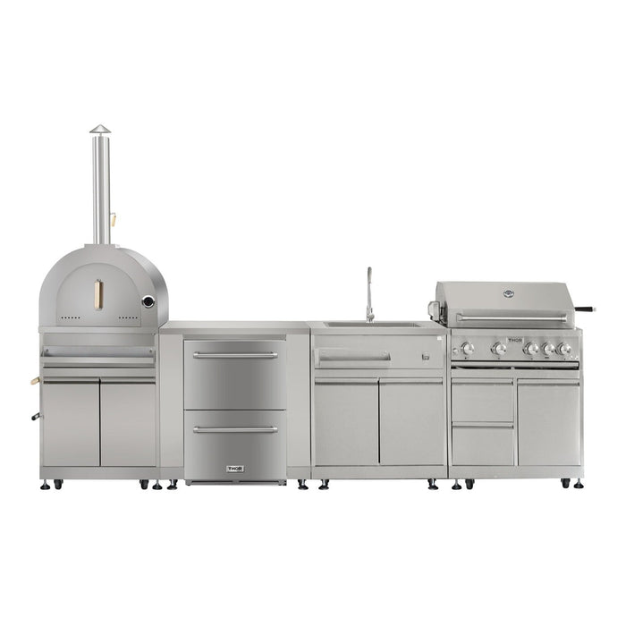Thor Kitchen Outdoor Kitchen Package with Propane Gas Grill, AP-Outdoor-LP
