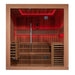 Golden Designs Osla Edition 6 Person Traditional Steam Sauna - Canadian Red Cedar