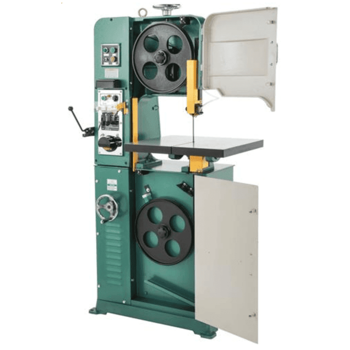 Grizzly Industrial 14" 1-1/2 HP Variable-Speed Vertical Metal-Cutting Bandsaw