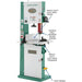 Grizzly Industrial 17" 2 HP Extreme-Series Bandsaw with Cast-Iron Trunnion & Foot Brake Micro-Switch
