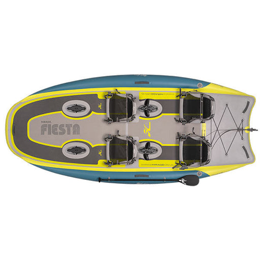 Hobie Mirage iTrek Fiesta Inflatable Fishing Kayak