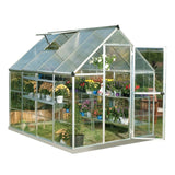 Palram - Hybrid 6' x 8' Greenhouse - Silver - HG5508