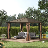 Outsunny 10' x12' Hardtop Gazebo - 84C-040