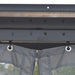 Outsunny 13' x 9.5' x 8' Outdoor Porch Patio Gazebo - 84C-191V01