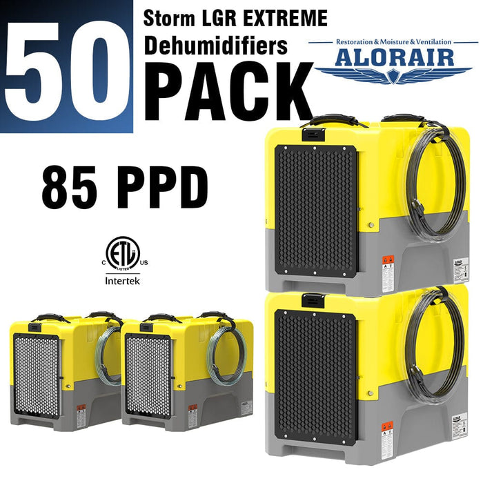 ALORAIR® Storm LGR Extreme 85 Pint Commercial Restoration Dehumidifiers Pack of 50 - 50*Storm LGR Extreme-Yellow