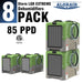 ALORAIR® Storm LGR extreme 85 Pint Commercial Restoration Dehumidifiers Pack of 8 - 8*Strom LGR Extreme in Yellow