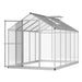 Outsunny 10' L x 6' W Walk-In Polycarbonate Greenhouse - 845-243V02