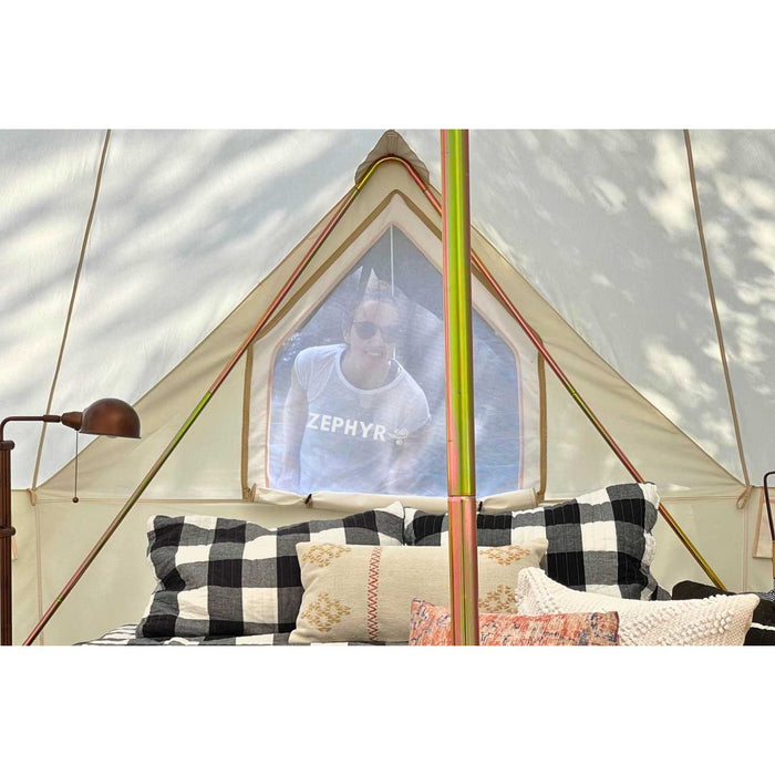 19' (6M) Zephyr™ Tent Cabin | Canvas Bell Tent - Backyard Provider