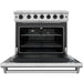 Thor Kitchen 36 in. 6.0 Cu. Ft Propane Gas Range in Stainless Steel, LRG3601ULP