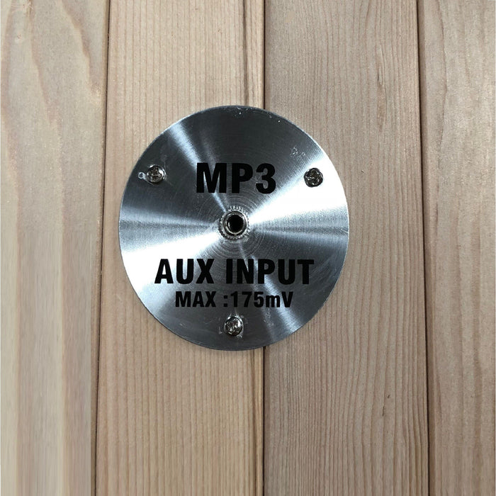Maxxus 2-Person Low EMF Under 8MG FAR Infrared Sauna Canadian Hemlock