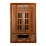 Maxxus Aspen 2-Person Low EMF Under 8MG FAR Infrared Sauna Canadian Hemlock