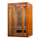 Maxxus Aspen 2-Person Low EMF Under 8MG FAR Infrared Sauna Canadian Hemlock