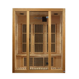 Maxxus Bellevue 3-Person Low EMF Under 8MG FAR Infrared Sauna Canadian Hemlock