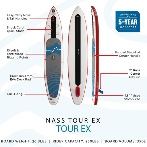 Hala Nass Tour EX Inflatable Stand-Up Paddle Board SUP