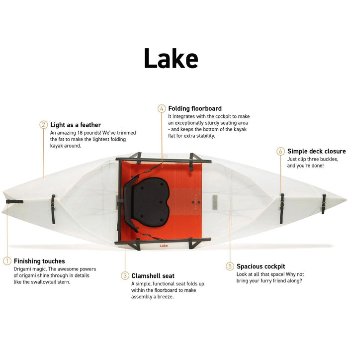 Oru Kayak Lake Folding Kayak - BIK_ORLAKE_23