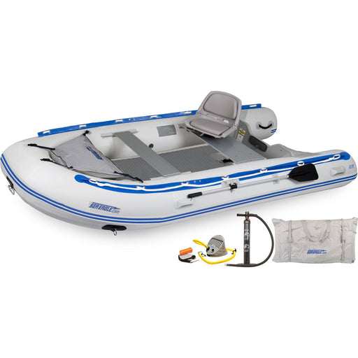 Sea Eagle 12'6 Sport Runabout Swivel Seat Drop Stitch Deluxe Inflatable Raft Package