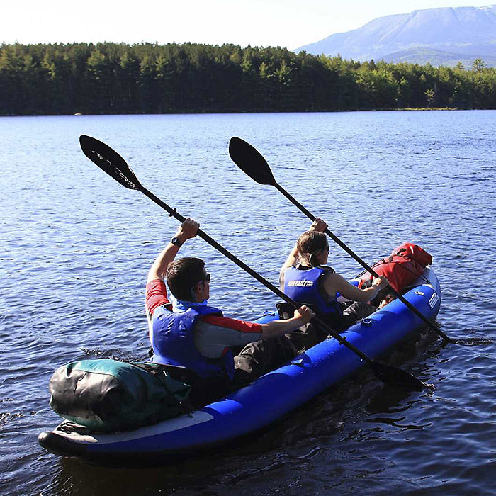 Sea Eagle Explorer 420X Inflatable Kayak Pro Carbon Tandem Package