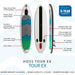 Hala Hoss Tour EX Inflatable Stand-Up Paddle Board SUP