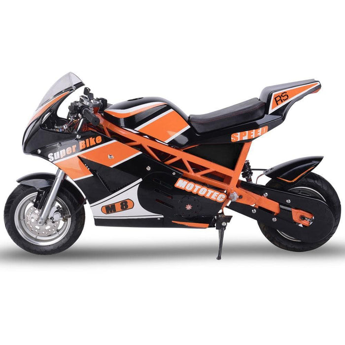MotoTec Superbike 48V/12Ah 1000W Kids Electric Pocket Bike MT-EP-Super