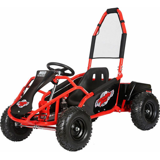 MotoTec Mud Monster 48V/12Ah 1000W Full Suspension Electric Go Kart MT-GK-Mud-1000w