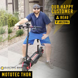 MotoTec Thor 60V/18Ah 2400W Folding Electric Scooter MT-Thor-2400w