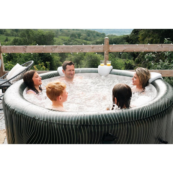MSPA COMFORT Meteor Round 6 Person Inflatable Hot Tub Spa