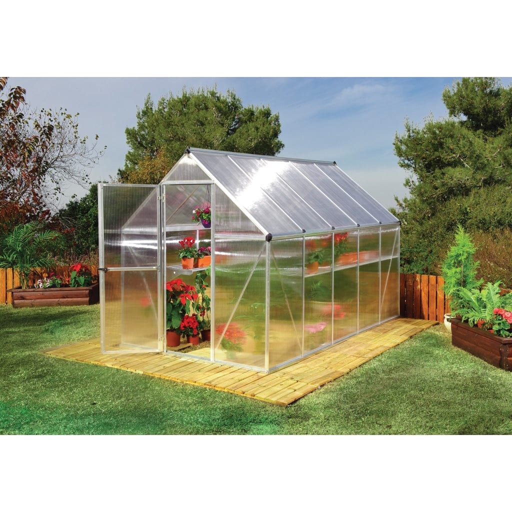 Palram - Mythos 6' x 10' Greenhouse - Silver - HG5010