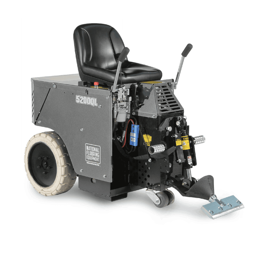 National Equipment NFE 5200QL Ride-on Floor Scraper, Quick Load 120 Volt Charger - 5200QL
