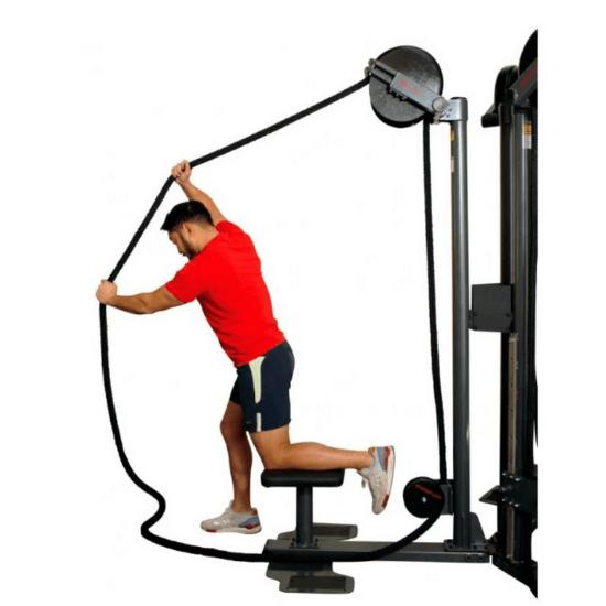 Ropeflex RX2500T Tri-Station Oryx Rope Pull Machine - Backyard Provider