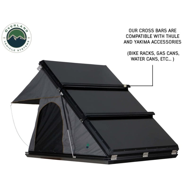 Overland Vehicle Systems Mamba 3 Clamshell Roof Top Tent - 18099901