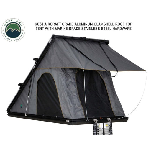 Overland Vehicle Systems Mamba 3 Clamshell Roof Top Tent - 18099901