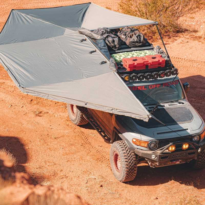 Overland Vehicle Systems Nomadic 270 Awning With Walls