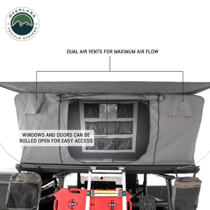 Overland Vehicle Systems Sidewinder Aluminum Side Opening Roof Top Tent - 18109901