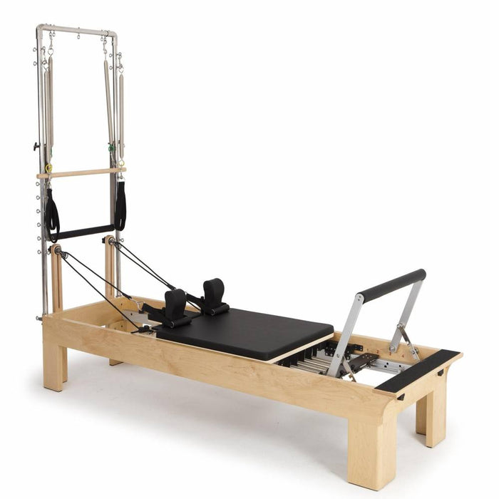 Elina Pilates Physio Wood Reformer Machine with Tower - Backyard Provider