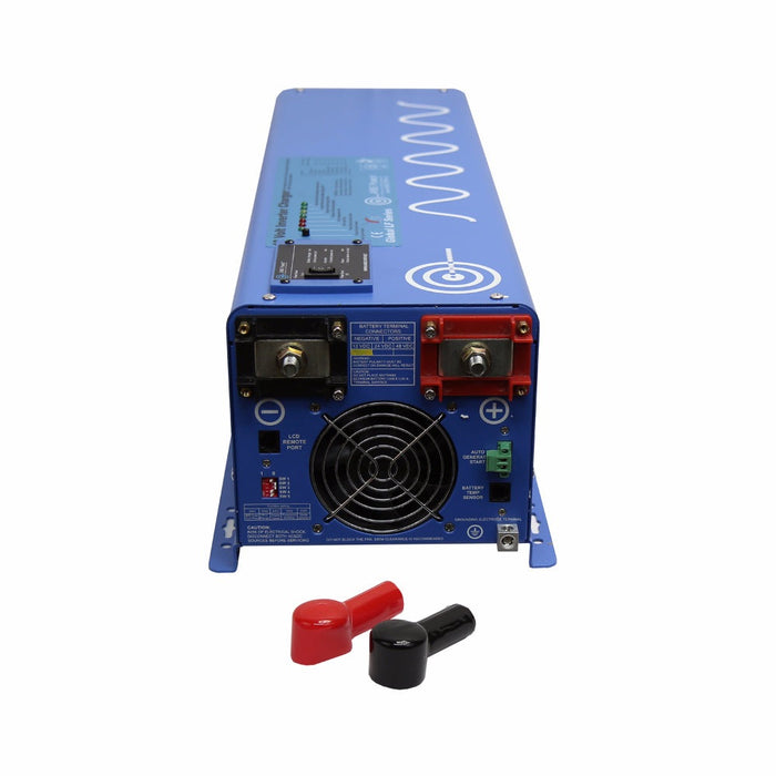 Aims Power 4000 Watt Pure Sine Inverter Charger 12VDC to 120VAC Output