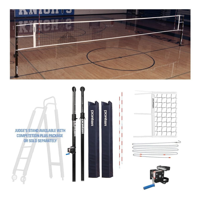 Porter 3" Powr Carbon II VB Competition Volleyball System 20931