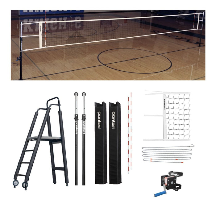 Porter Powr Hybird Volleyball System Competition Plus Package 1093