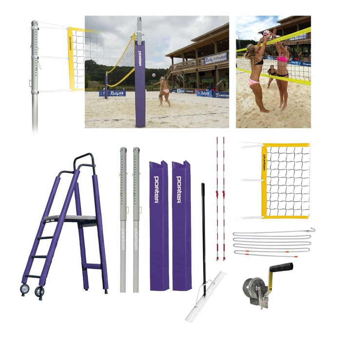 Porter Powr Sand Competition Plus Volleyball System