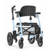 Triumph Prestige Hybrid 2 in 1 Rollator Wheelchair