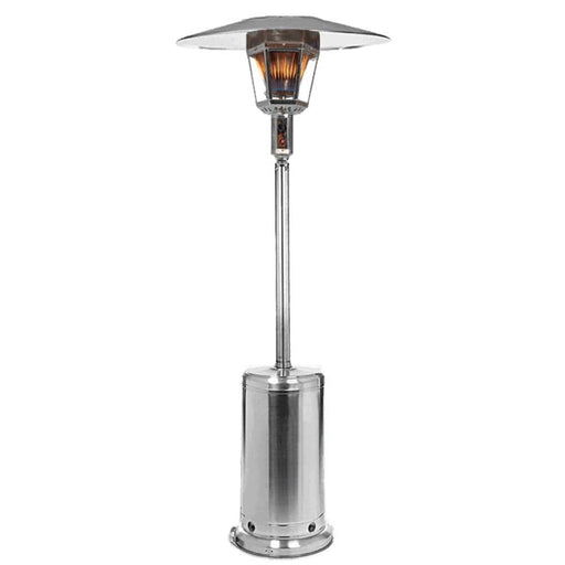 RADtec Real Flame 96-Inch Tall Stainless Steel Natural Gas Patio Heater 96-NTR-GAS-SS