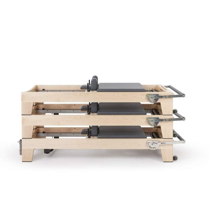 Elina Pilates Elite Wood Reformer Machine with Tower - Backyard Provider