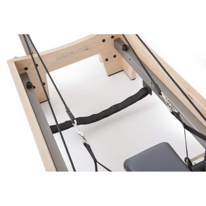 Elina Pilates Elite Wood Reformer Machine with Tower - Backyard Provider