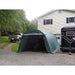 Rhino Shelter Extended Garage Round Style 12’W x 24’L x 8’H - GA122408RGN